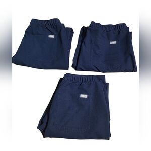 Figs Bundle Of 3 Cairo Cargo Scrub Pants For Men Size Small